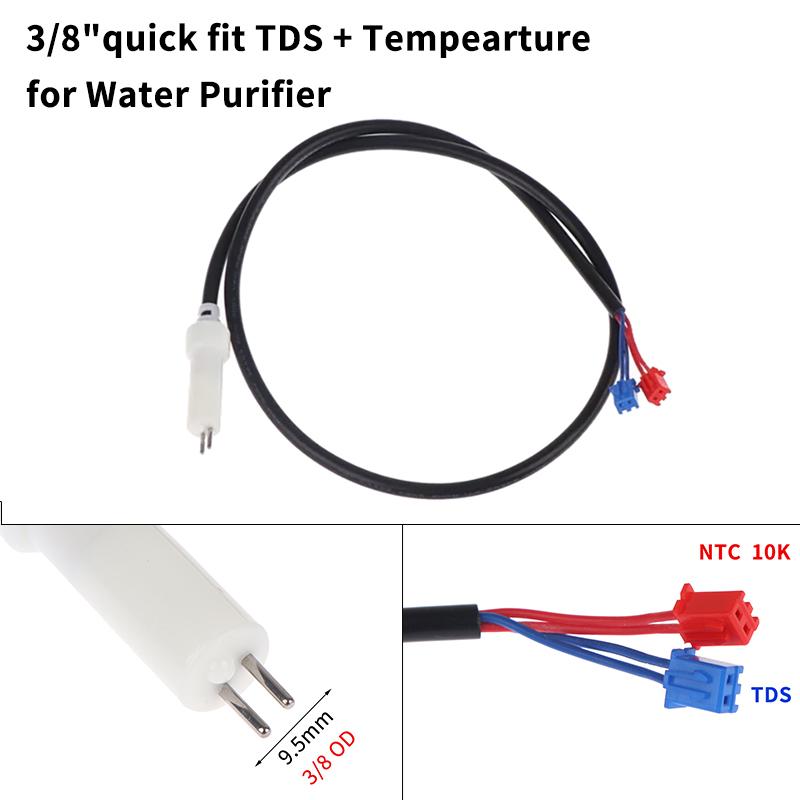 Temperature Sensor - 3/8인치 TDS 전도도+NTC 온도 측정 수질