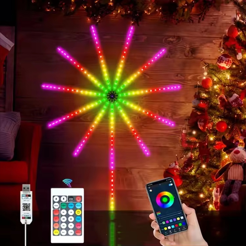 불꽃놀이 LED 조명 스마트 RGBIC 드림 컬러 체인 - Smart Home Yellow 리뷰 및 가격
