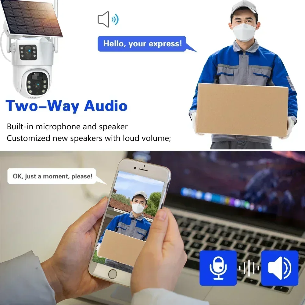 야외 배터리 PTZ IP 카메라, 듀얼 렌즈 감시 카메 - Smart Home Camera Ezviz 리뷰 및 가격