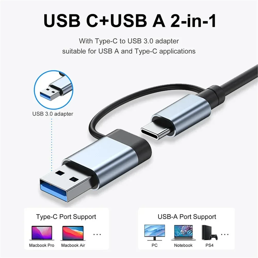8-in-2 USB C 허브 멀티포트 어댑터 Xiaom - Smart Home Hub 2 리뷰 및 가격