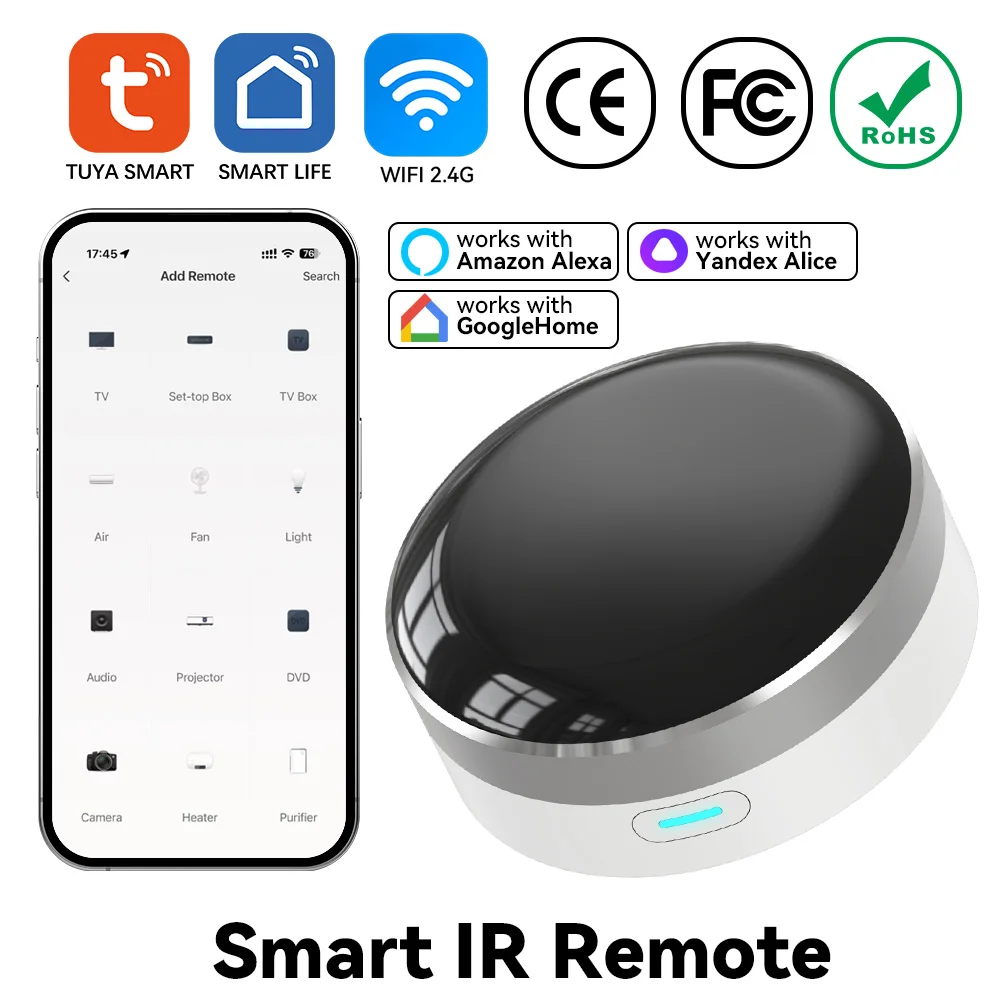 YFK WiFi 스마트 IR 블래스터 범용 리모컨 적외 - Universal Remote Smart Home 리뷰 및 가격
