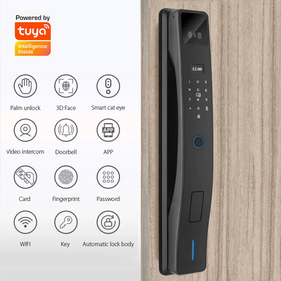 스마트 전자 도어락 비밀번호 자동 생체 지문 인식 홈  - Smart Home Door Lock 리뷰 및 가격