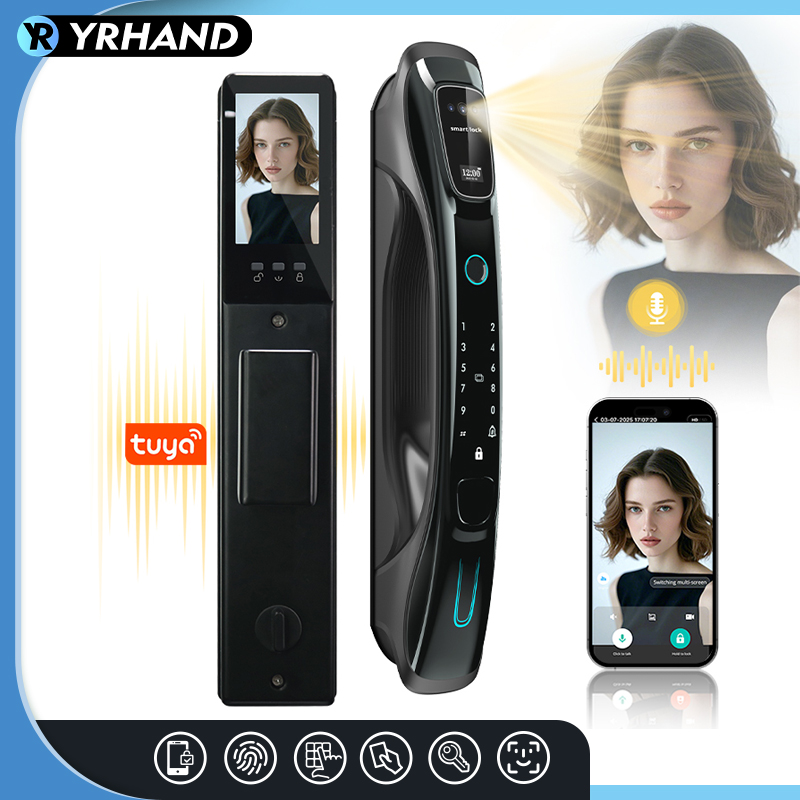 스마트 잠금장치, 3D 얼굴 인식, 손바닥 정맥 인식, - Smart Home Door Lock 리뷰 및 가격