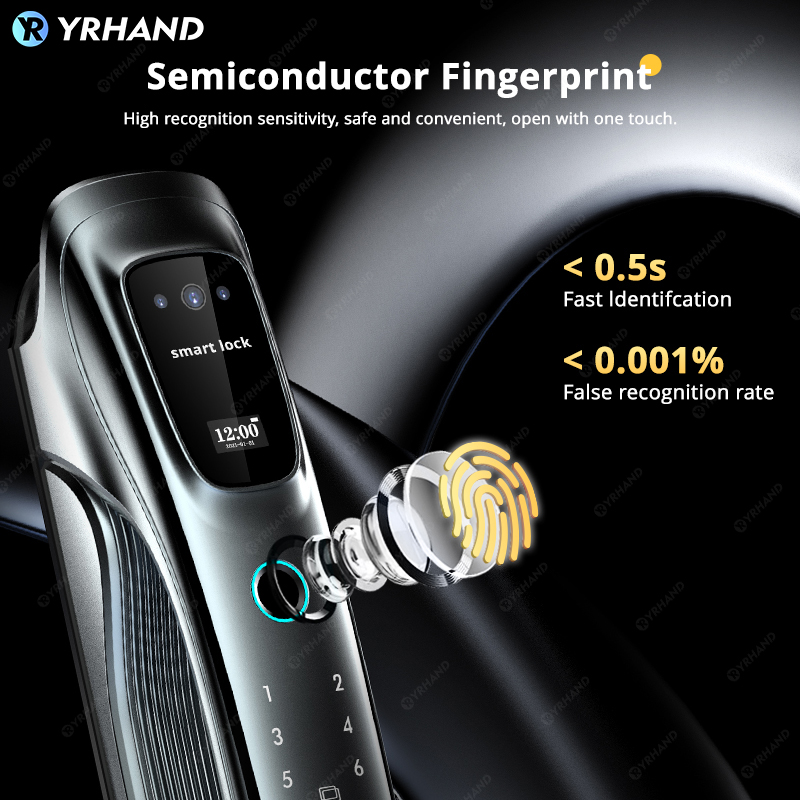 스마트 잠금장치, 3D 얼굴 인식, 손바닥 정맥 인식, - Smart Home Door Lock 리뷰 및 가격